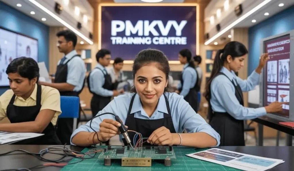 Cover image for PMKVY Short Term Training : फ्री स्किल ट्रेनिंग के साथ नौकरी पाने का बड़ा मौका